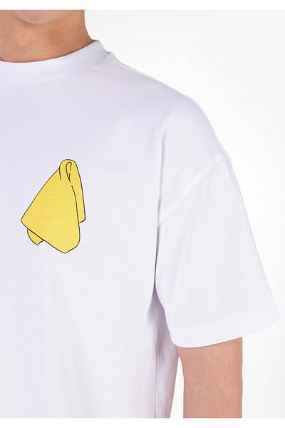 Colin's Tricou alb unisex cu slogan Lilseb