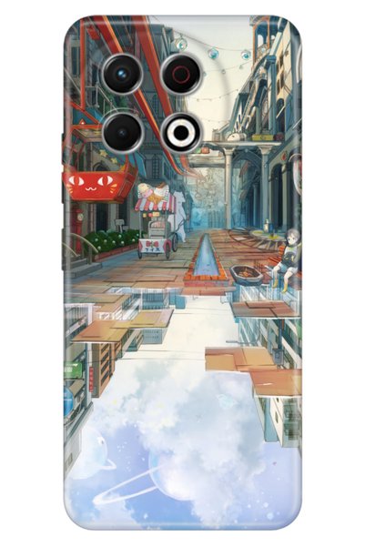 TECNO غطاء حماية Spark 30 Pro منقوش KL7 مقاس 6.78 بوصة غطاء مرن ثلاثي الأبعاد