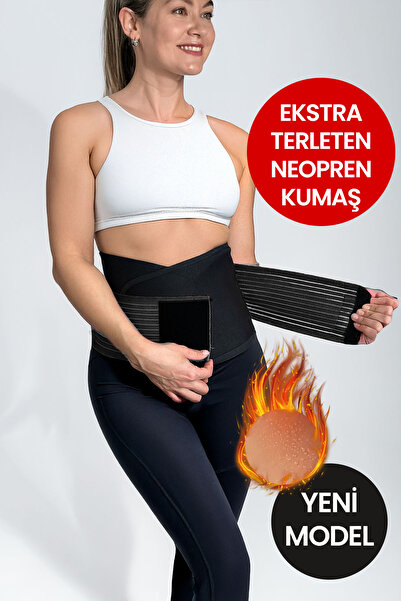 KAYOUBI Kadın Erkek Göbek Karın Şekillendirici Inceltici Terletici Dik Duruş ...