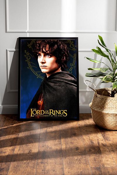Saturn Stăpâna Inelelor Frodo Pictură înrămare - Pictură poster film