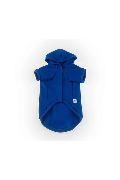 JesPawty Navy Blue Hooded Dog Outfit