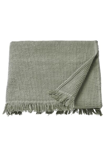 IKEA VALLASÅN  
prosop de baie, verde deschis, 70x140 cm