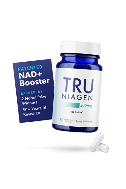 TRU NIAGEN مكمل NAD لمكافحة الشيخوخة، 300 مجم من نياجين، 30 وجبة | يدعم الطاق...