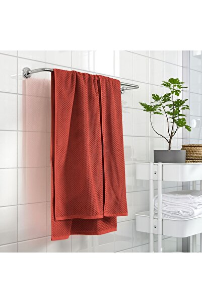 IKEA Gulvial 
 Bath Towel, Red-Brown, 100X150 cm