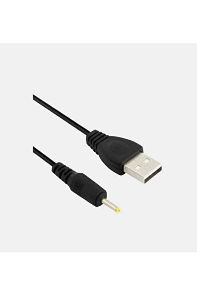 efmues İnce uçlu şarj kablosu 2.0x0.7mm İnce Uçlu USB Şarj kablosu