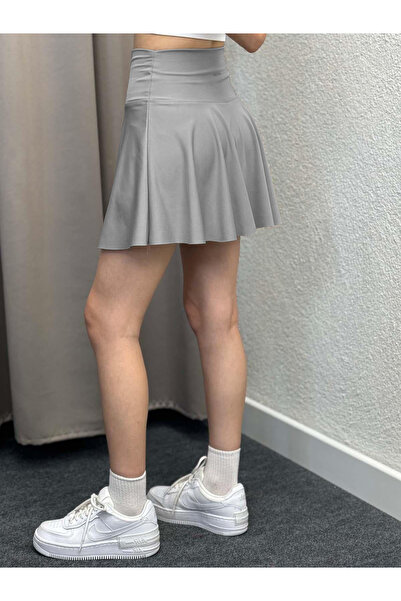 MILANOFOX High Waist Scuba Mini Shorts Skirt Suitable for Sports and Daily Use