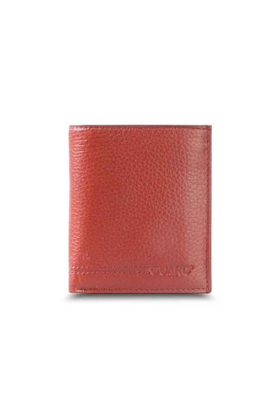 GUARD Tan Genuine Leather Men's Wallet with Coin Purse P29