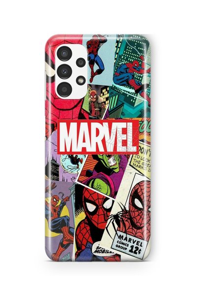 Multitronic حافظة شفافة مطبوعة بتصميم Marvel متوافقة مع هاتف Samsung Galaxy A13