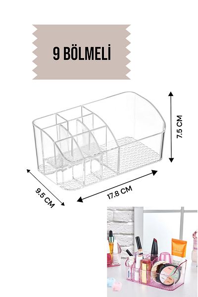 MUF HOME Cosmetic Makeup Product Organizer Organizer Jewelry Box Makeup Organizer Multi-Purpose Organizer