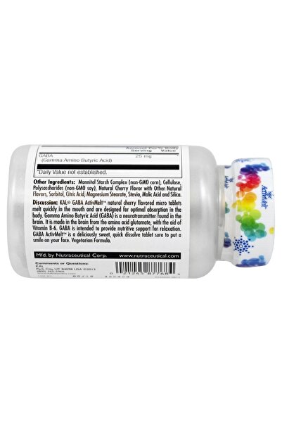 KAL GABA 25 mg Cherry 120 tabs
