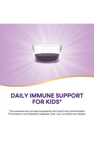 Nature's Way Elderberry Immune Syrup for Kids 2+, Echinacea & Propolis, Berry Flavor, 4 Fl Oz