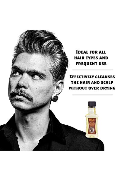 Reuzel Daily Shampoo, Cleanses Hair and Scalp, 3.38 oz