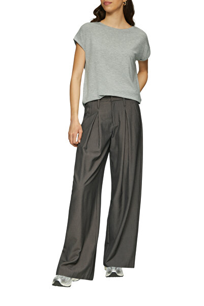 QS by s.Oliver Tričko volného střihu s ohrnovacím lemem