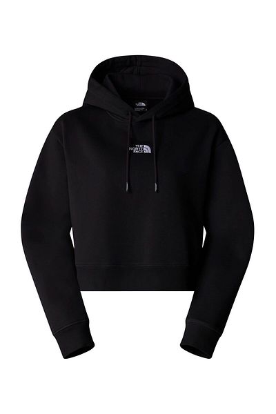 THE NORTH FACE ESSENTIAL Γυναικείο φούτερ με κουκούλα Crop - NF0A89EXJK31 Μαύρο-XL