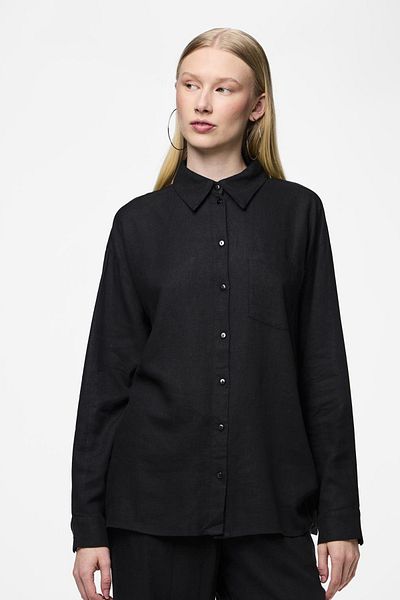 PIECES Black Shirt for Women and Girls