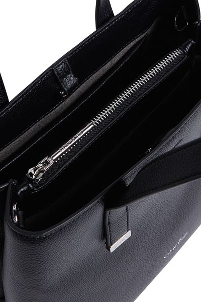 Calvin Klein Ck Plaque Small Tote Bag