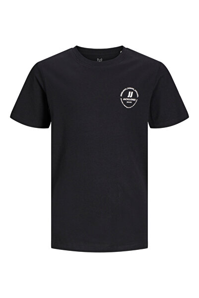 Jack & Jones JJESWIFT SS NOOS JNR 12259565   تي شيرت أسود