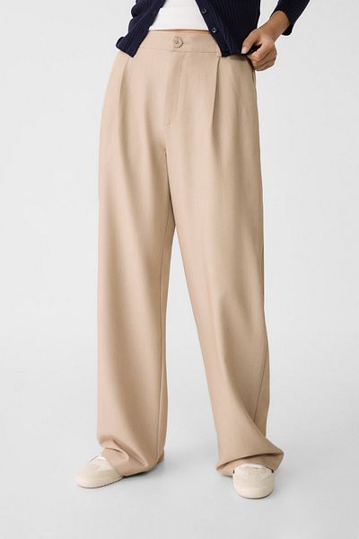 Stradivarius Smart straight-leg trousers
