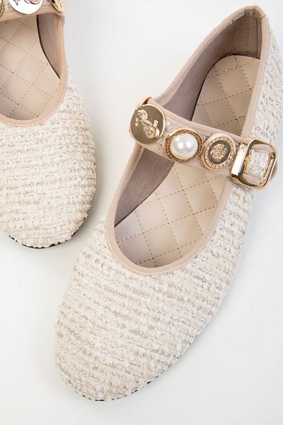 SOHO 19983 Model Cream Women's Ballerinas