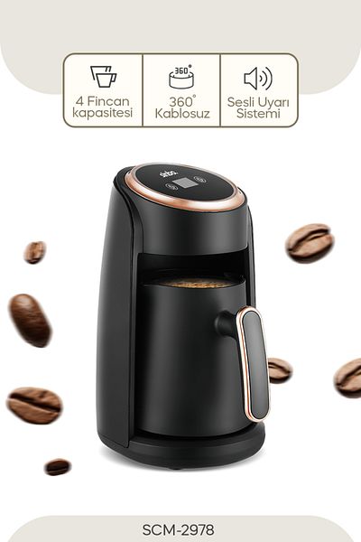 Sinbo Scm-2978 Turkish Coffee Machine*4 Pieces