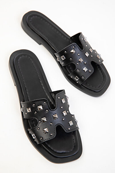 SOHO Papuci negri pentru femei 20342