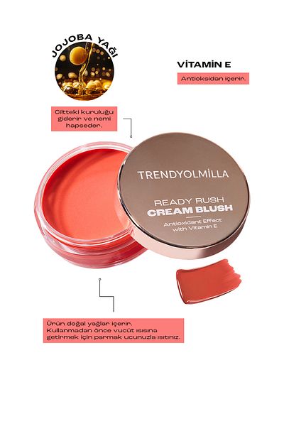 Trendyolmilla Beauty Cremefarbene, feuchtigkeitsspendende und nährende Creme – Orange Spice TKZAW25LK00000