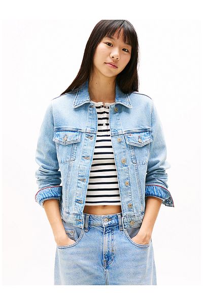 Tommy Hilfiger Klasická bunda Trucker - BI8110