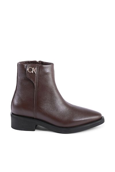 Calvin Klein Hnědé kozačky a botičky pro ženy/dívky