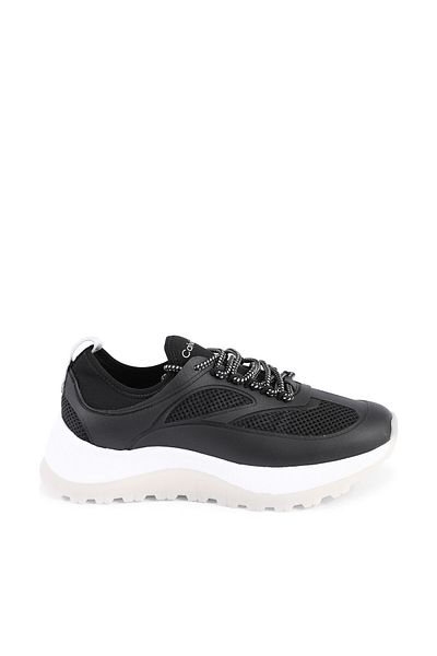 Calvin Klein Schwarzer Damen-/Mädchen-Sneaker