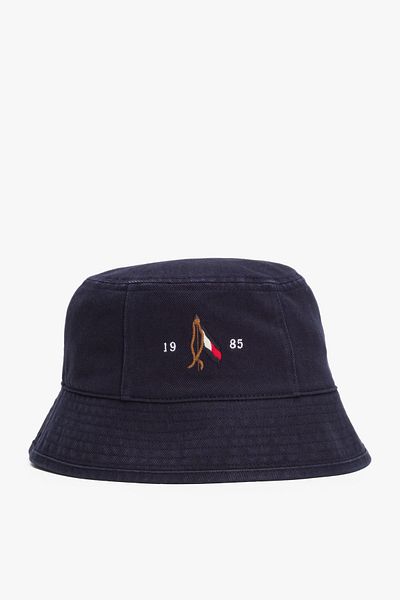 Tommy Hilfiger Saisonaler Fischerhut mit Flaggenwaschung