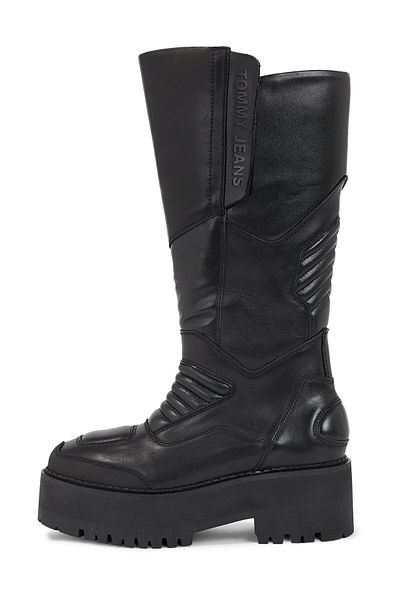 Tommy Jeans Térdig érő csizma Black Adults
