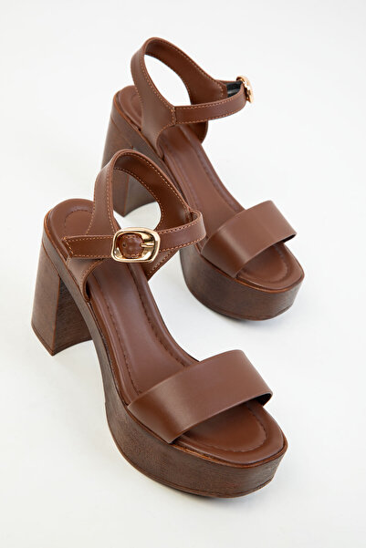 SOHO Dámské klasické hnědé boty na podpatku – 20329