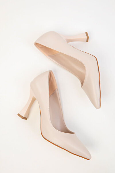 SOHO Béžové dámské klasické boty na podpatku 20345