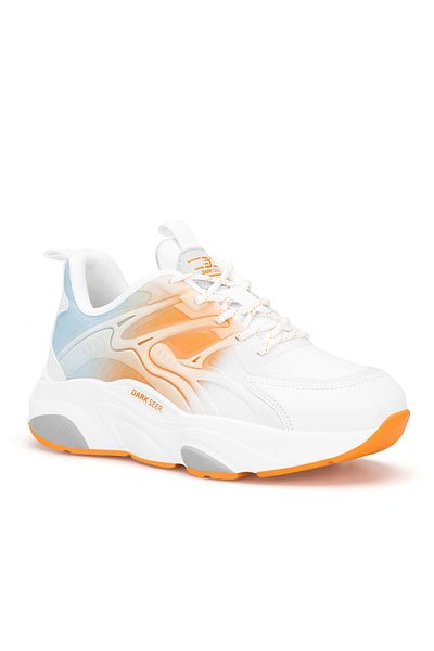 DARK SEER DS STORM Weiß Orange Blau Unisex Sneaker