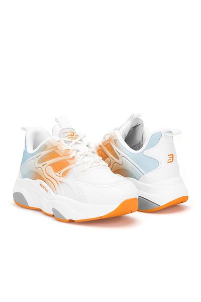 DARK SEER DS STORM Weiß Orange Blau Unisex Sneaker