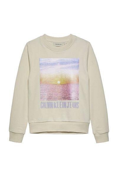 Calvin Klein TEKUTÁ MIKINA SUNSET GRAPHIC