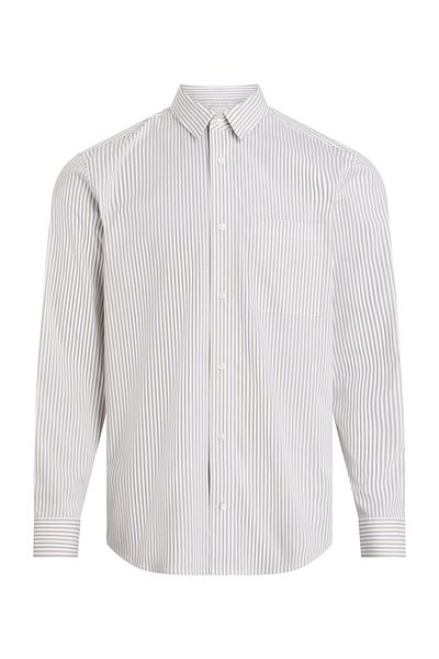 Calvin Klein POPLIN PRUŽOVÁ L/S KOŠILE
