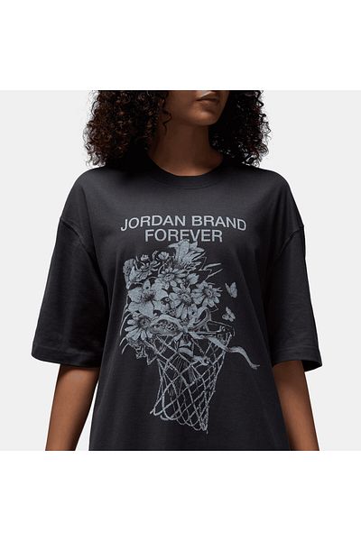 JORDAN W J Ss Os Gfx Tee - Bq Model