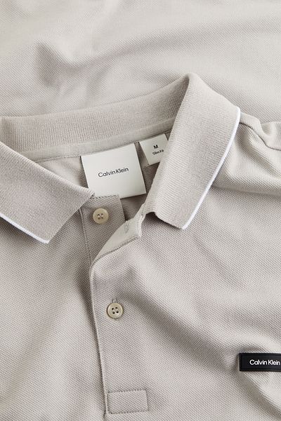 Calvin Klein Pique típusú Stretch Polo