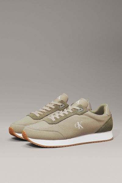 Calvin Klein Mg Canvas Runners Sock - Laceup Model