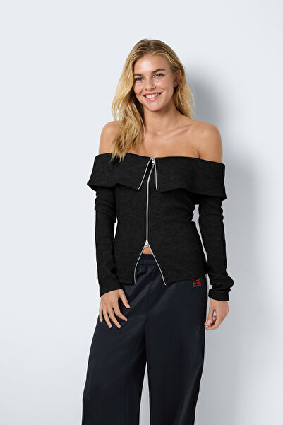 Noisy May KARDIGAN FEM KNIT PL89/VI9/EA2