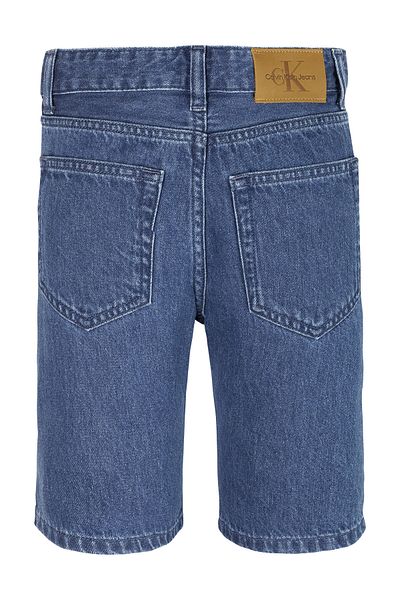 Calvin Klein ŽIVÉ MODRÉ DŽÍNOVÉ ŠORTKY RLXD