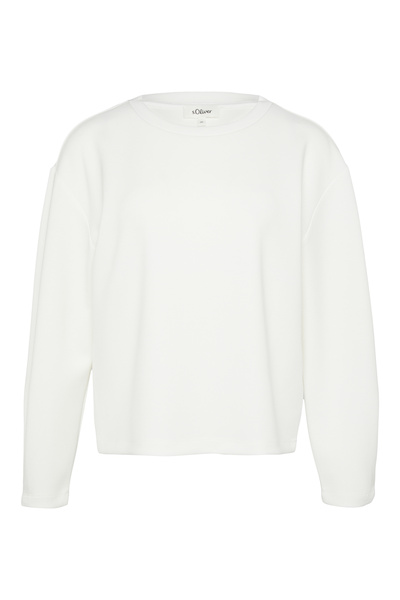 s.Oliver Casual Scuba Uni T-Shirt - Round Neck