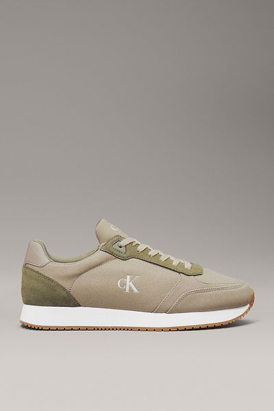 Calvin Klein Mg Canvas Runners Sock - Laceup Model
