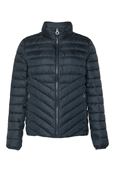 s.Oliver Sveter z tkanej látky na zips a stojatý golier