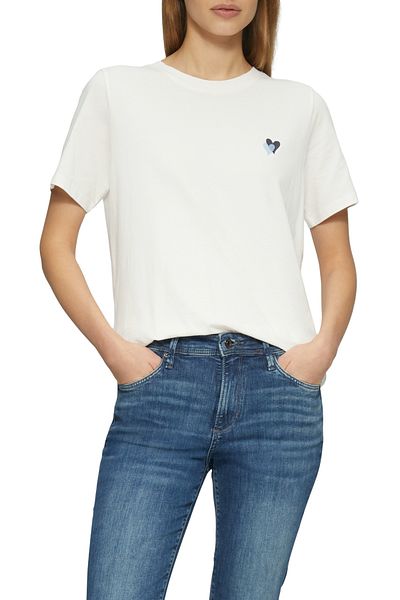s.Oliver Artwork, tricou, bumbac, gât rotund, casual