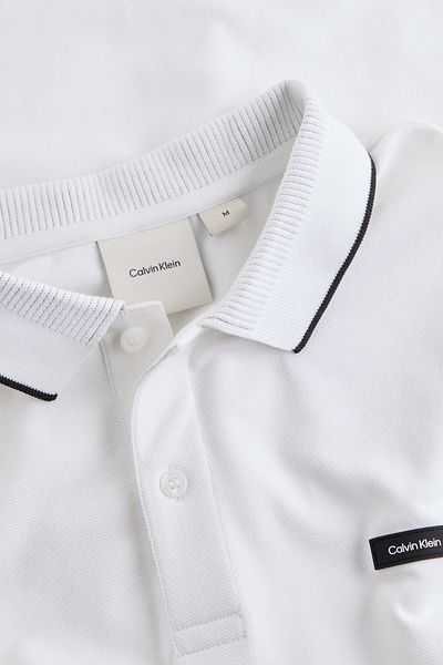Calvin Klein Pánské STRETCH PIQUE MULTI TIPPING POLO Polo tričko
