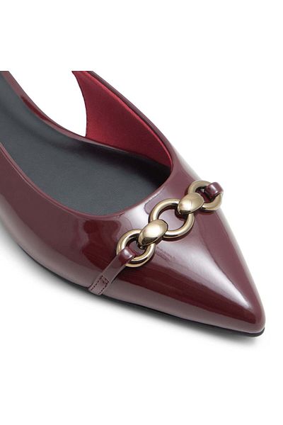 Call it Spring Darya maroon women's flat shoes
