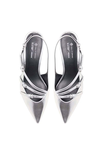 Call it Spring Reginna Silver Women's Heeled Shoes