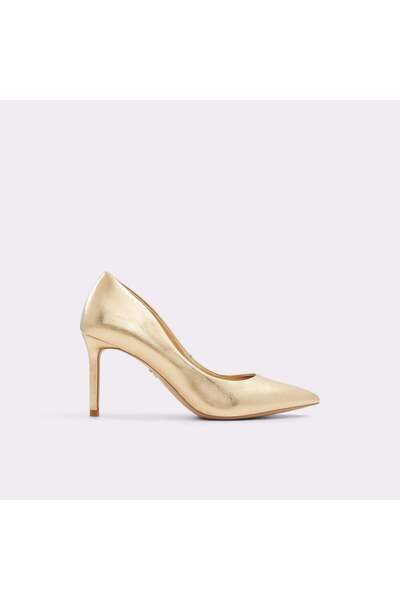 Aldo حذاء نسائي ذهبي بكعب عالٍ من STESSYMID